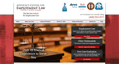 Desktop Screenshot of employmentadvocacy.com